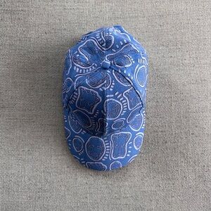 Patrick Church Blue and White Patterned Hat - Denimesque